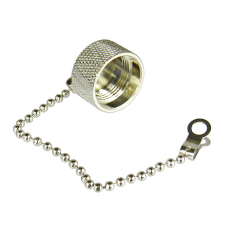 N Cap with Chain for N Female | Commswest Distribution